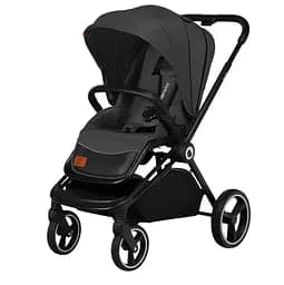 Універсальна коляска 2 в 1 Lionelo Mika Grey Graphite, темно-сіра (LO-MIKA 2IN1 GREY GRAPHITE)