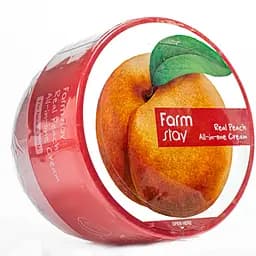 Крем для лица и тела FarmStay Real Peach All-In-One Cream Питательный 300 гр