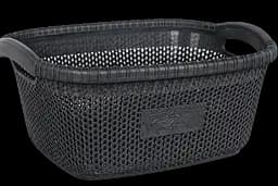 Корзина для білизни VIOLET HOUSE 1003 Віолетта ANTHRACITE 28 л (7195488)