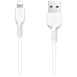 Кабель Hoco Lightning X13 Easy Charged 1.0m White