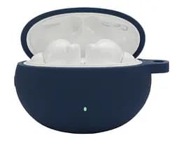 Чохол-накладка DK Silicone Candy Friendly з карабіном для Huawei FreeBuds 4i (dark blue) - мініатюра 2