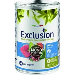 Консерви Exclusion Adult Tuna для дорослих собак усіх порід із тунцем 400 г