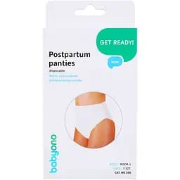 Трусики одноразовые послеродовые BabyOno, L, 5 шт. (500/L)