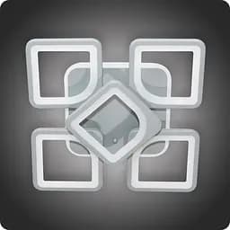 Люстра светодиодная 517 Dlight 3color с пультом 80Вт Серый (01874)