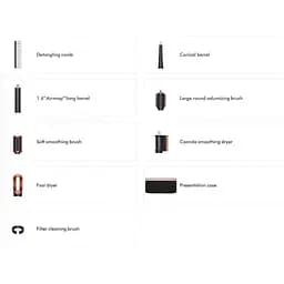Фен-стайлер Dyson Airwrap Multi-Styler and Dryer Straight to Wavy Strawberry Bronze/Blush Pink (560767-01) EU [123440] - мініатюра 3