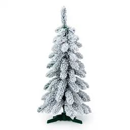 Искусственная новогодняя декоративная мини елка «Снежная королева» заснеженная на подставке 55 см. Lugi SOK-M-05-2