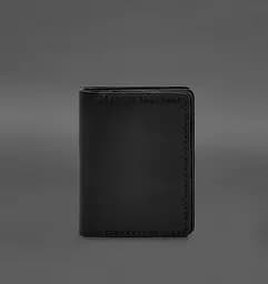 Кожаная обложка для водительского удостоверения, ID и пластиковых карт 2.1 черная