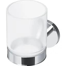 Склянка з настінним тримачем скляна AM.PM X-Joy A85A34300 хром