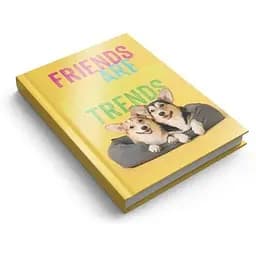 Блокнот Аркуш Песики друзі 1B2480 160 аркушів