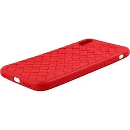 Чохол-накладка Usams Yun Series Apple iPhone X Red - мініатюра 5