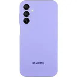 Чохол Lakshmi Silicone Cover Full Camera AAA with Logo для Samsung Galaxy A15 4G/5G/M15 5G Бузковий/Dasheen