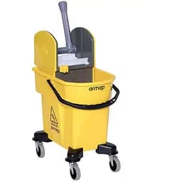 Тележка для уборки Ermop Professional на 1 ведро с отжимом желтая 20 л