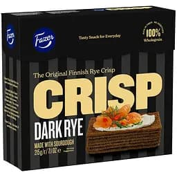 Хлебцы ржаные Fazer Crisp Rye Dark 215 г