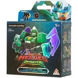 Детский робот-конструктор Dinoster Стего Бласт Винг EU580881A-2, 45 деталей