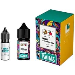 Набор компонентов для самозамеса солевой жидкости TWINS Kiwi Strawberry 30 мл 50 мг Клубника Киви (11272)