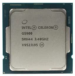 Процессор Intel Celeron G5900 (CM8070104292110) (Socket 1200, 2T, 3.4 ГГц, Tray)