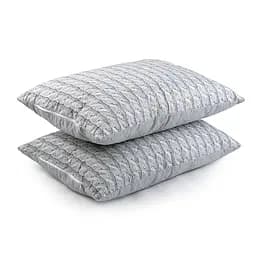 Набір подушок Руно Grey Braid силіконових 50х70 см (К_Н310.52CM_Grey Braid) - мініатюра 5