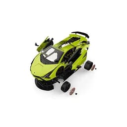 Конструктор RASTAR Lamborghini Sian 1:18 зелений 97400 - мініатюра 3