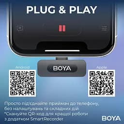 Мікрофон Boya BY-V10 Type-C Black (BY-V10) - мініатюра 13