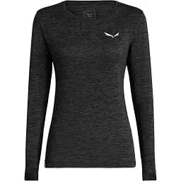 Футболка Salewa Puez Melange Dry L/S Tee Wmn