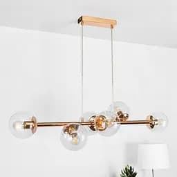 Люстра модерн Levistella 7521010-6 GD+CL - мініатюра 2