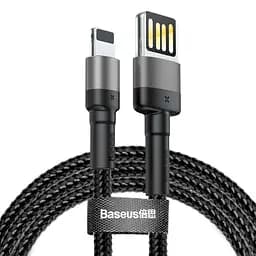 Кабель Baseus Cafule Cable (special edition) USB Lightning 1.5A 2M Grey+Black