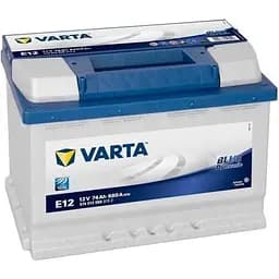 Акумулятор Varta Blue Dynamic E12 74Ah (+/-) 680EN 278x175x190 мм