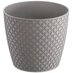 Горщик для рослин Prosperplast Orient 5,4 л сірий