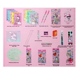 Набір канцтоварів першокласника  Kite Hello Kitty 28 предметів - мініатюра 5