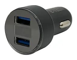 Автомобильное зарядное устройство XON UniLink QC3.0 + 2.4A Black (CU002A30DB 3470)