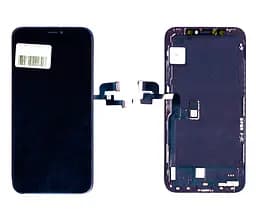 Дисплей Nokia C32, чорний, без рамки, .