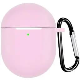 Чохол-накладка DK Silicone Candy Friendly з карабіном для Xiaomi Redmi Buds 4 (pink)