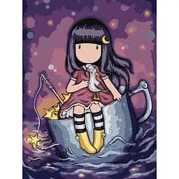 Картина за номерами "A Night's Quest Santoro Gorjuss Collection" Ідейка KHO8673, 30х40 см