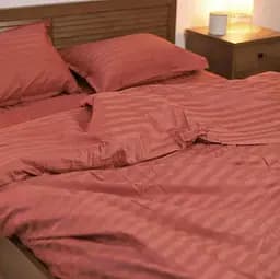 Комплект постільної білизни Tiare сімейний сатин страйп 66 66-sm