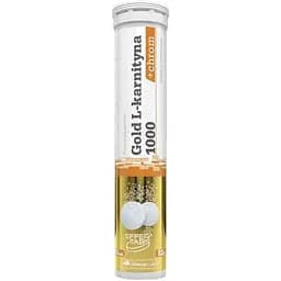 Жиросжигатель Olimp Gold L-Carnitine 1000+Chrom, 20 таблеток, лимон-мята