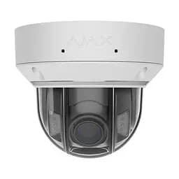 IP-відеокамера 8Mp Ajax DomeCam HLVF (8 Mp) White f=2.8-12mm, ІЧ+LED-підсвічування, з мікрофоном (26-00709)