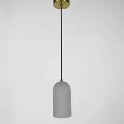 Підвіс Terrazzo Dome із сірим бетонним плафоном 18х10 см Line.F MJ 166/1 GR - мініатюра 3