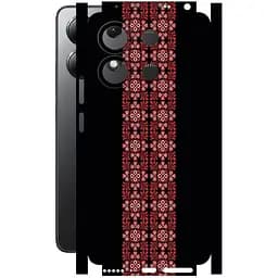 Захисна плівка StatusSKIN для Xiaomi Redmi Note 13 4G Корпус Вініл Вишиванка 2