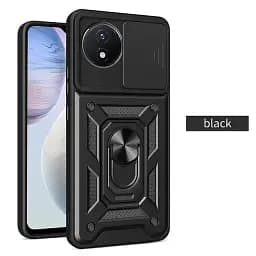 Панель BeCover Military для Vivo Y02/Y02A Black (710026) - мініатюра 2