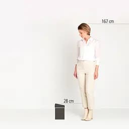 Бак для сміття Brabantia Touch Bin, 3 л, білий (364488) - мініатюра 4