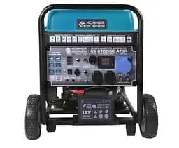 Генератор інверторний дизельний Konner&Sohnen 5/5.5 кВт KS 6100iDЕ ATSR - мініатюра 2
