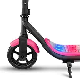 Дитячий електросамокат GIANT Kids ES1 рожевий, з LED - підсвіткою деки та колес, від 4 років - мініатюра 5