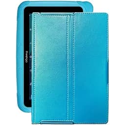 Чехол StatusCASE из экокожи для планшета Prestigio SmartKids 3197 Голубой