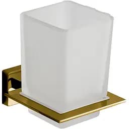 Склянка для зубних щіток VBI Mercury gold VBI-040204GL золотий