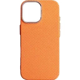 Чехол ArmorStandart LikeCarbon2 SE MagCase для Apple iPhone 17 Kevlar Orange Rose Gold (ARM89167) [156299]