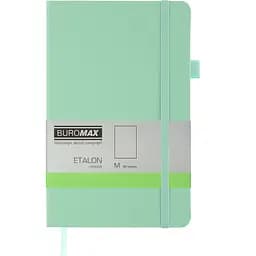 Книга записна Buromax Etalon без лініювання 195х125 мм м'ятна 96 аркушів (BM.291060-38)