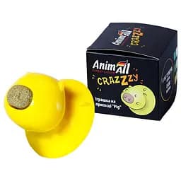 Игрушка AnimAll GrizZzly Pig на присоске для кошек 7.2×8×8 см цвета в ассортименте