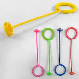 Скакалка на ногу С 38875, с подсветкой, в пакете (6900067388759) МИКС