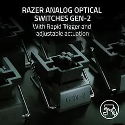 Клавіатура Razer Huntsman V3 Pro RGB 104key Analog Optical Switches GEN-2 ENG/UKR Black (RZ03-04970100-R3M1) - мініатюра 7