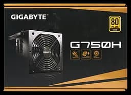 Блок живлення Gigabyte G750H 750W 80+ Gold (G750H) Б/В - мініатюра 4